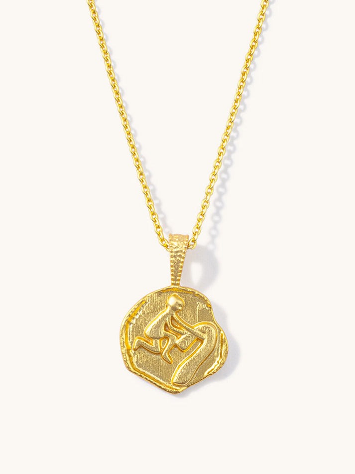 An image of the Formation Jewellery Zodiac Necklace - Aquarius