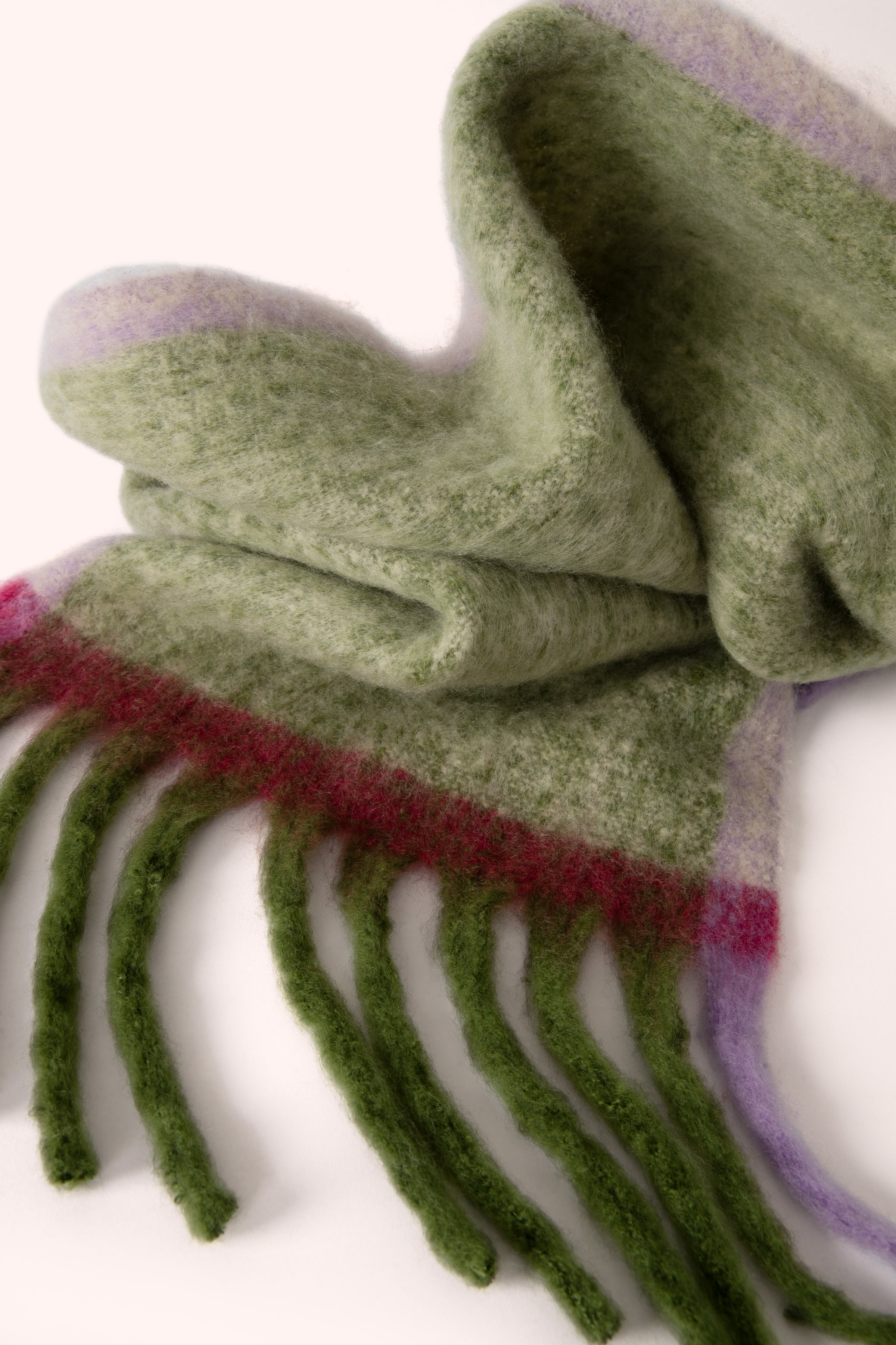 An image of the Powder Aria Cosy Scarf - Sage