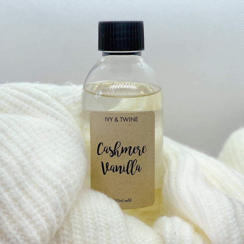 An image of the Ivy & Twine Cashmere Vanilla Diffuser Refill 250ml