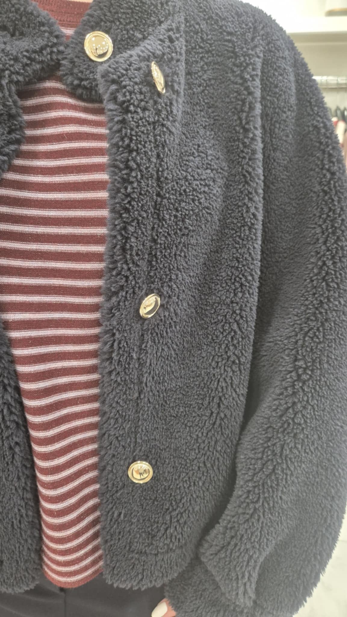 An image of the Emme Vicenza Faux Fur Coat
