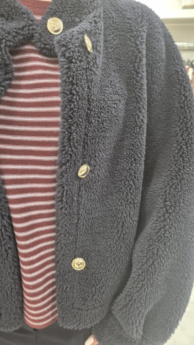 An image of the Emme Vicenza Faux Fur Coat