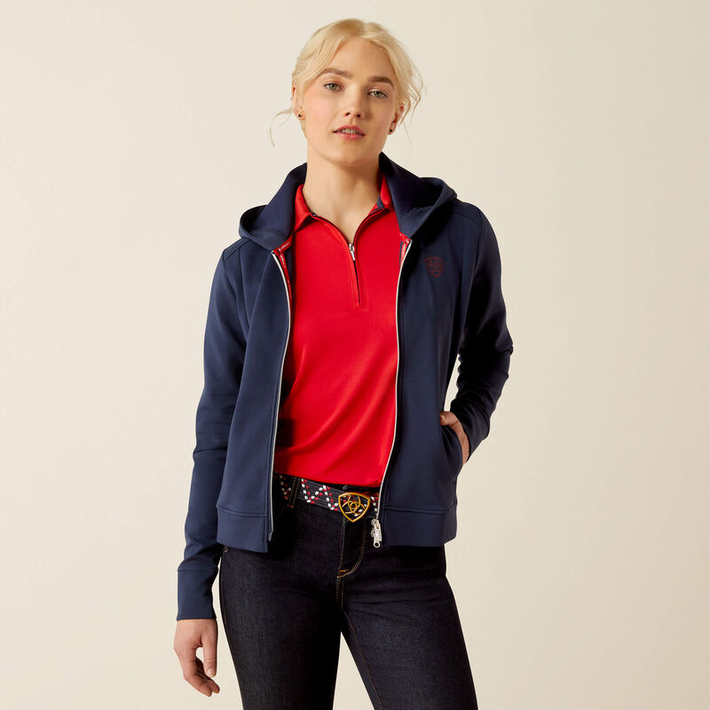 An image of the Ariat Antez Team Full Zip Hoodie