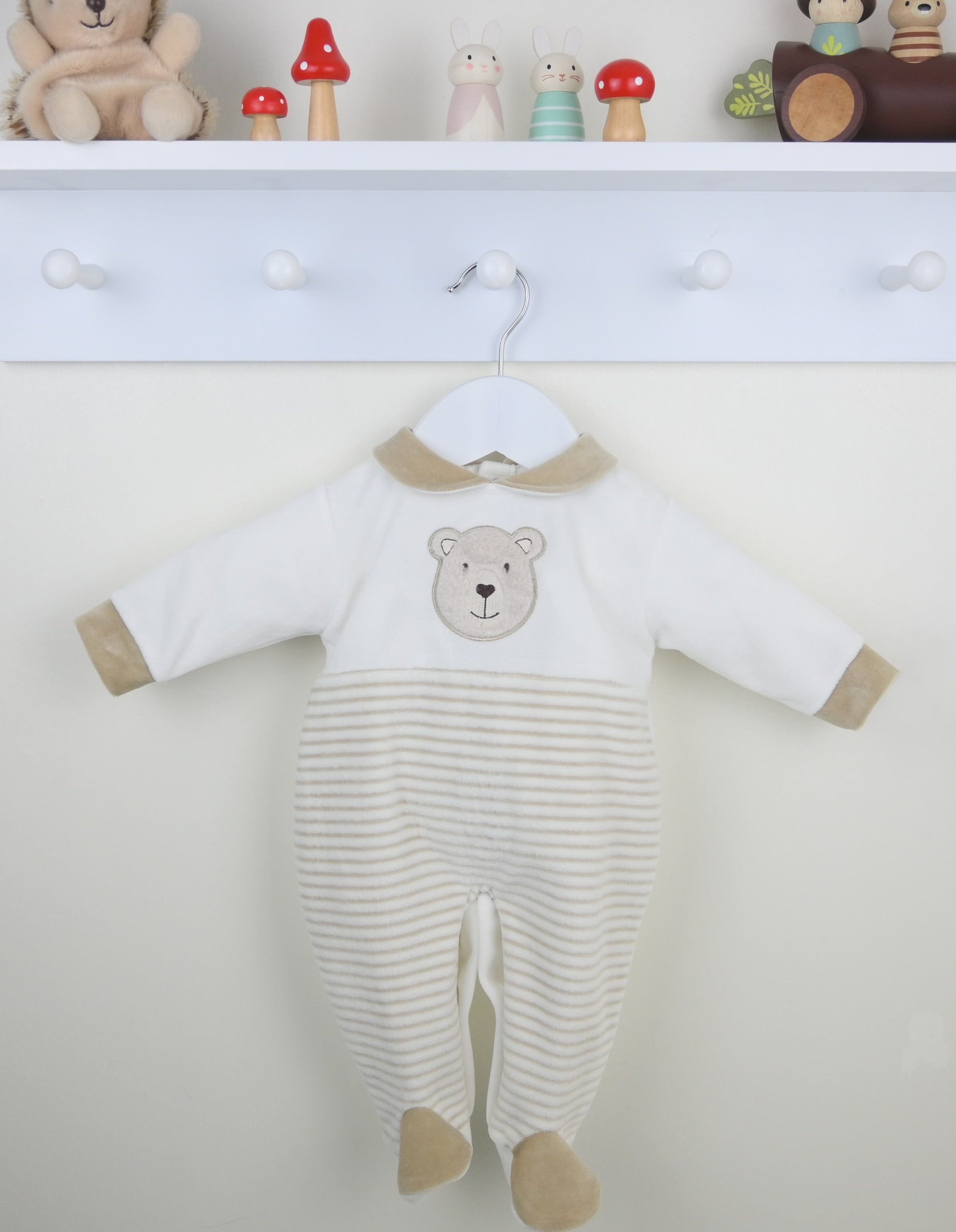 Neutral Bear Sleepsuit