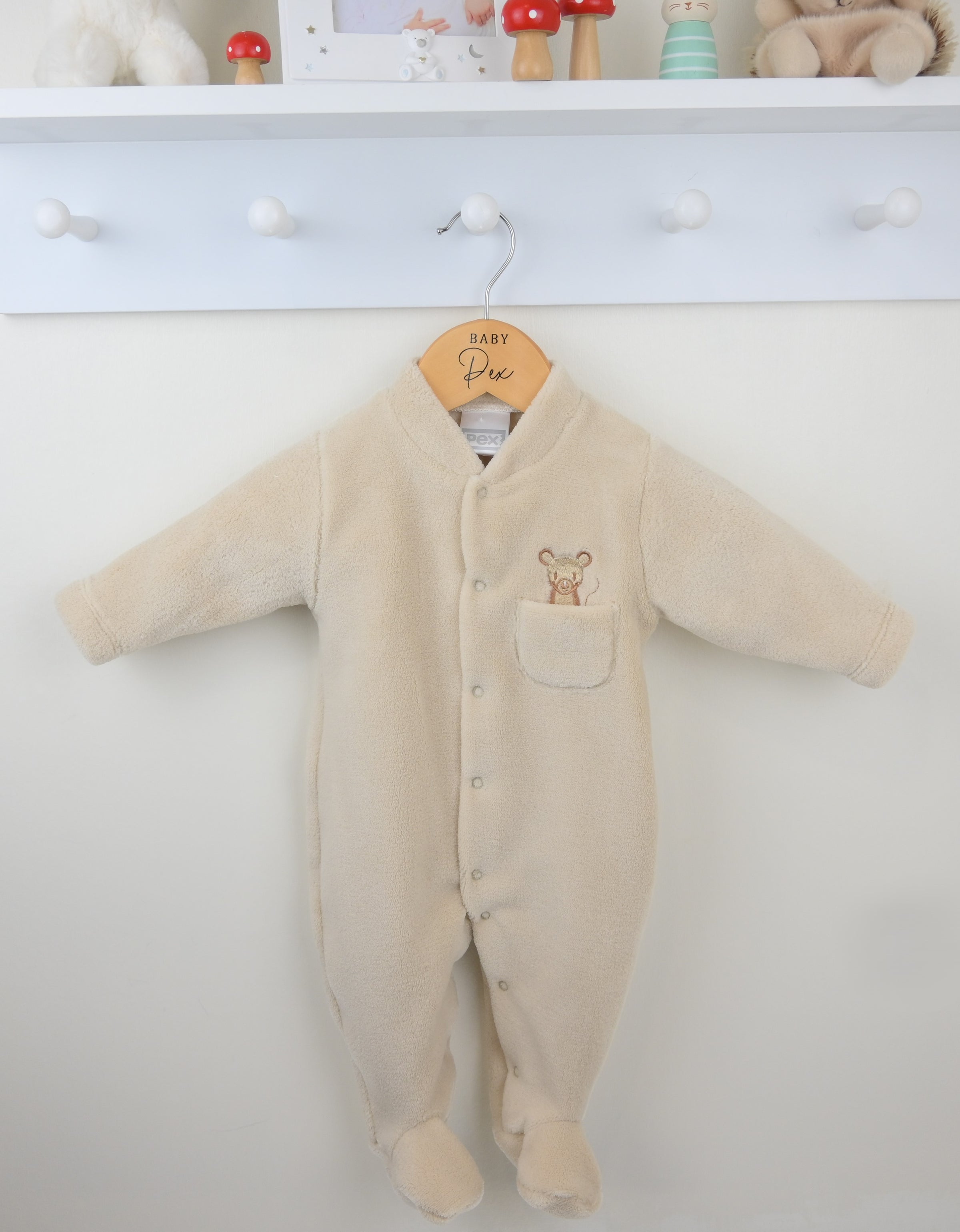 Fluffy Mouse Sleepsuit