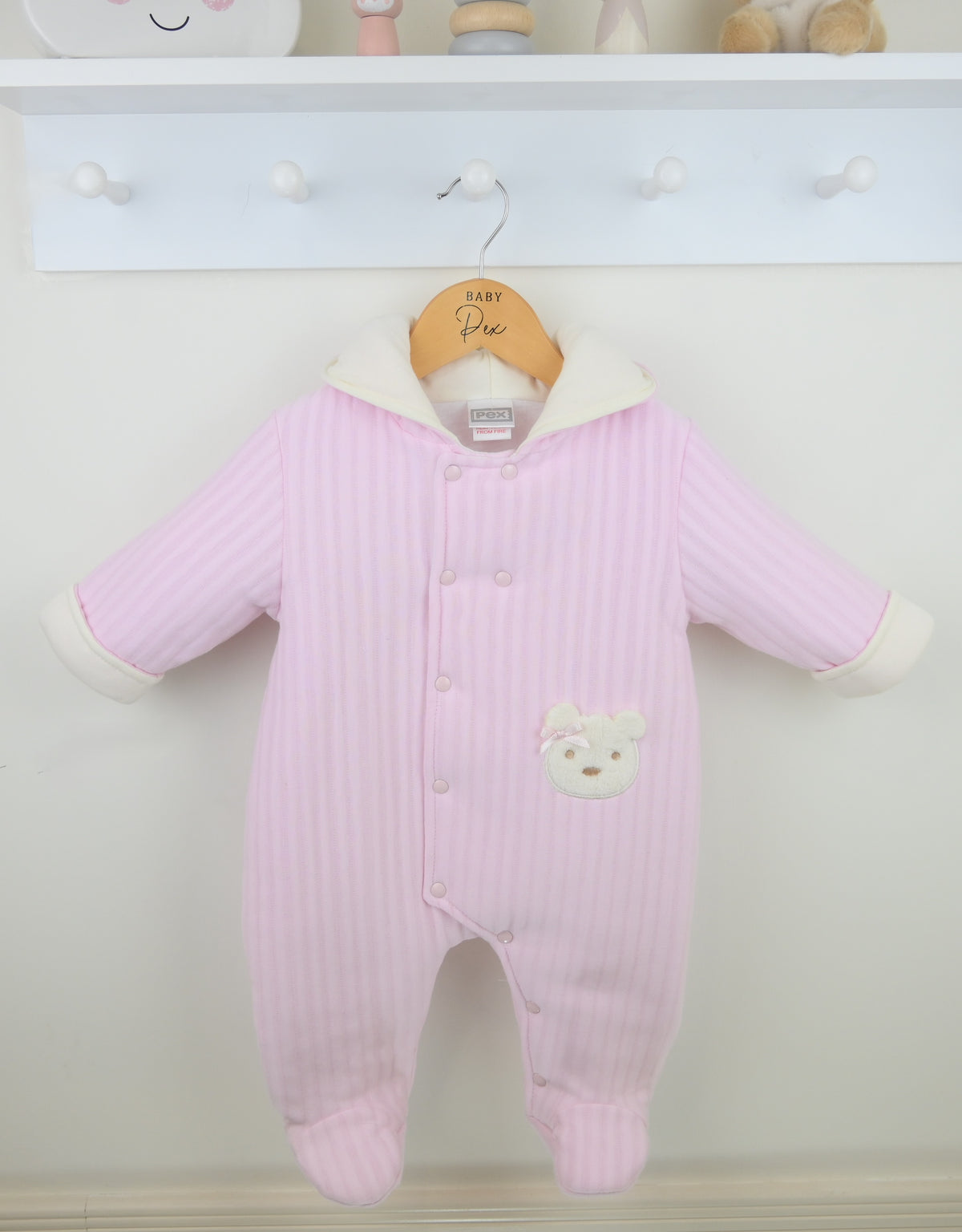 Girls Bear Snowsuit