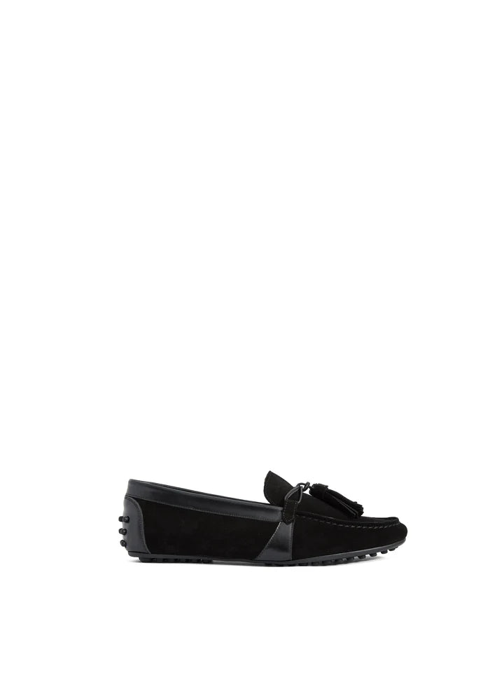 Fairfax & Favor Rutland Driver Black Suede