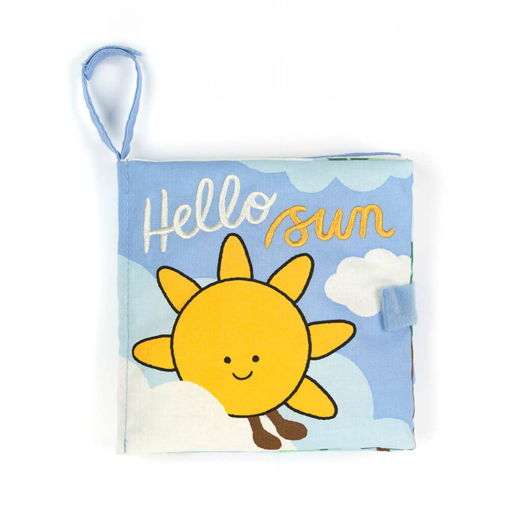 An image of the Jellycat Jellycat Hello Sun Fabric Book