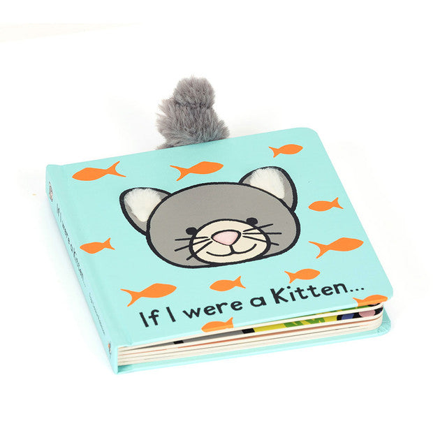 An image of the Jellycat Jellycat If I Were a Kitten Board Book