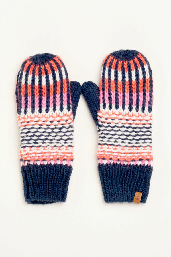 Tex Stripe Knit Glove