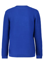 An image of the Betty Barclay V Neck Ribbed Knit