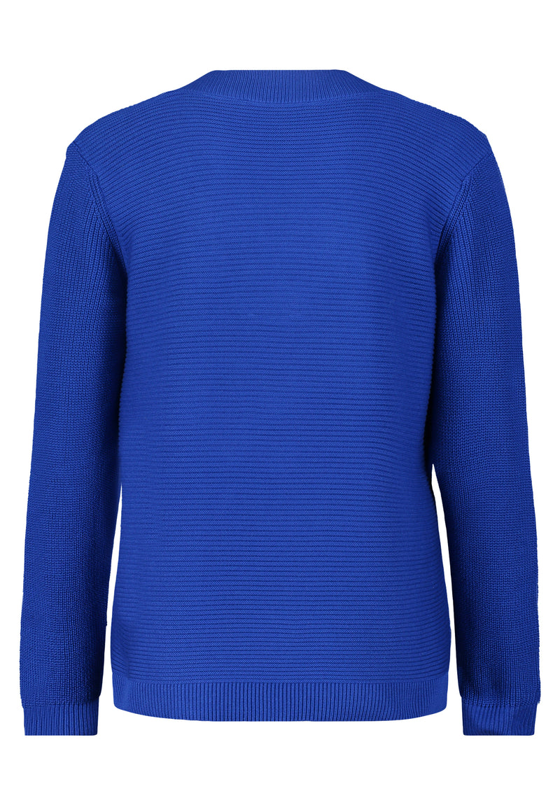 An image of the Betty Barclay V Neck Ribbed Knit