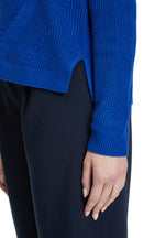 An image of the Betty Barclay V Neck Ribbed Knit