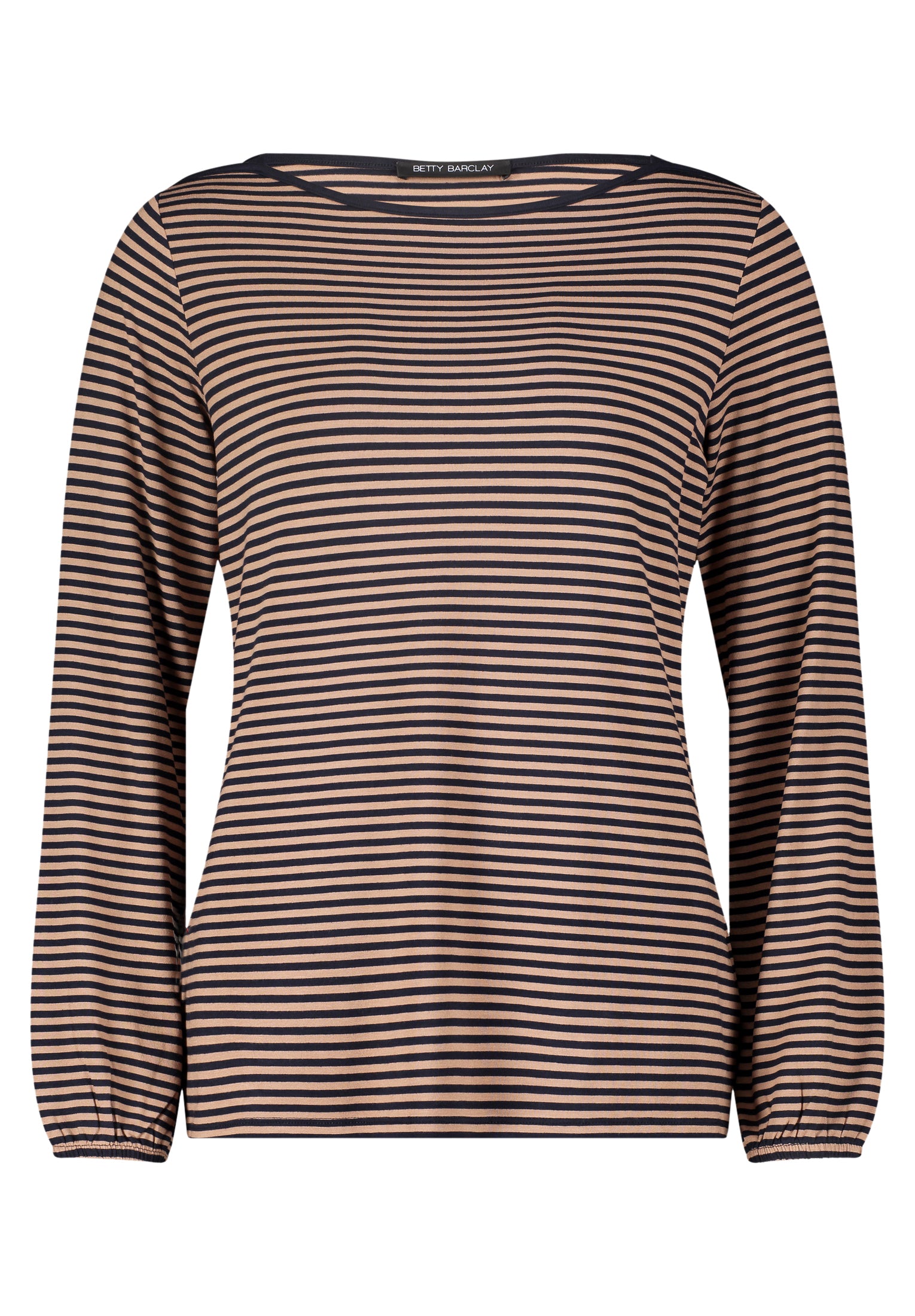 An image of the Betty Barclay Long Striped Top