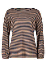 An image of the Betty Barclay Long Striped Top