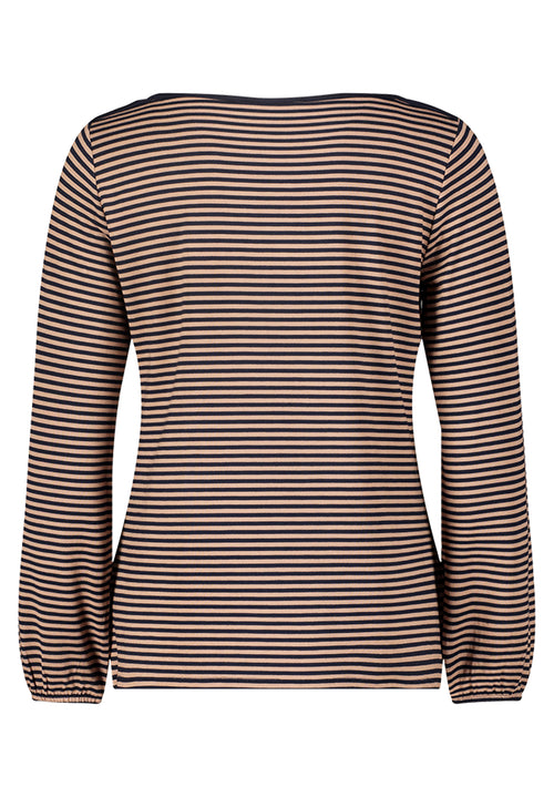An image of the Betty Barclay Long Striped Top