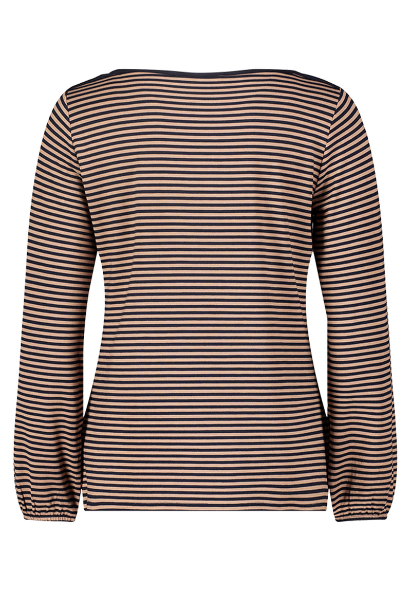 An image of the Betty Barclay Long Striped Top