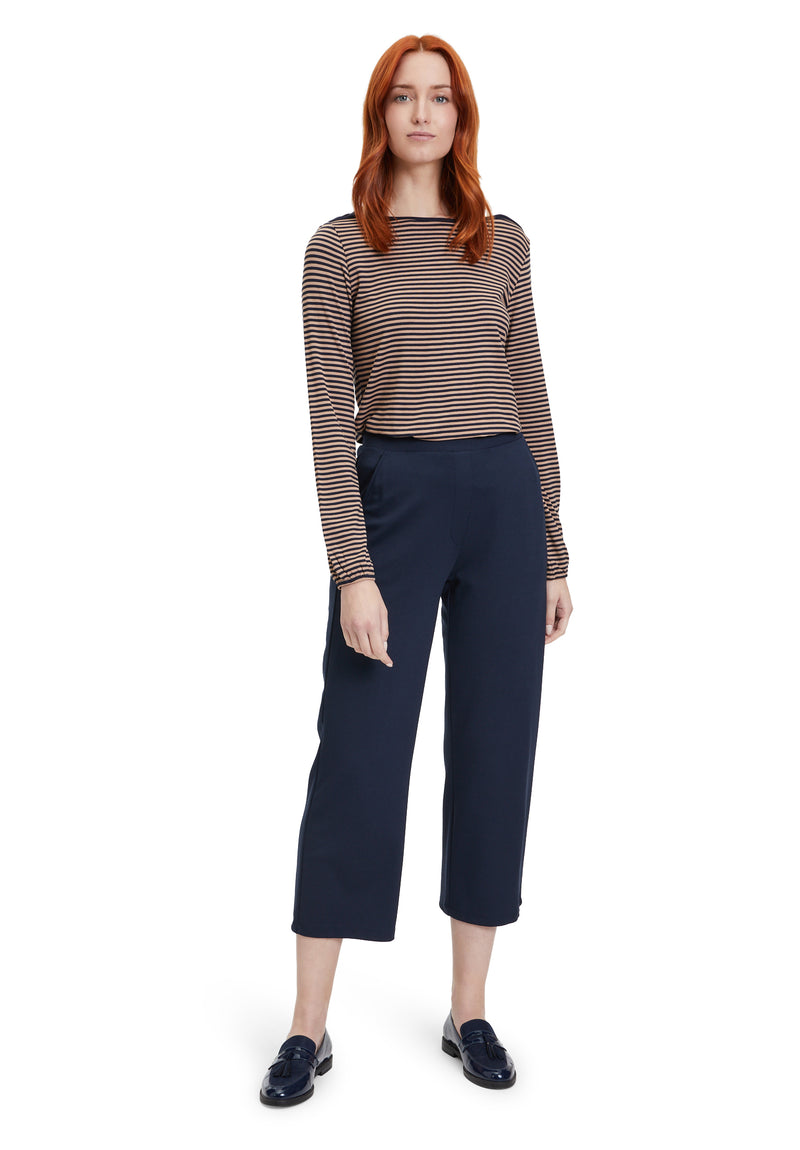 An image of the Betty Barclay Long Striped Top