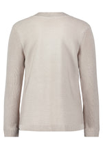 An image of the Betty Barclay V Neck Ribbed Knit