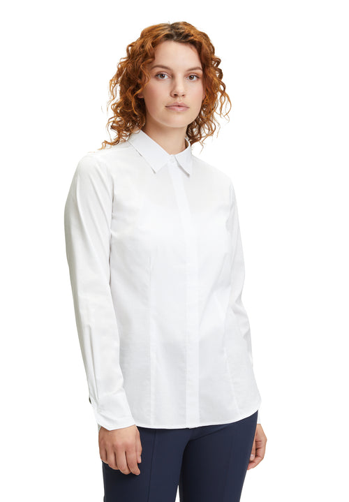 An image of the Betty Barclay Long White Shirt