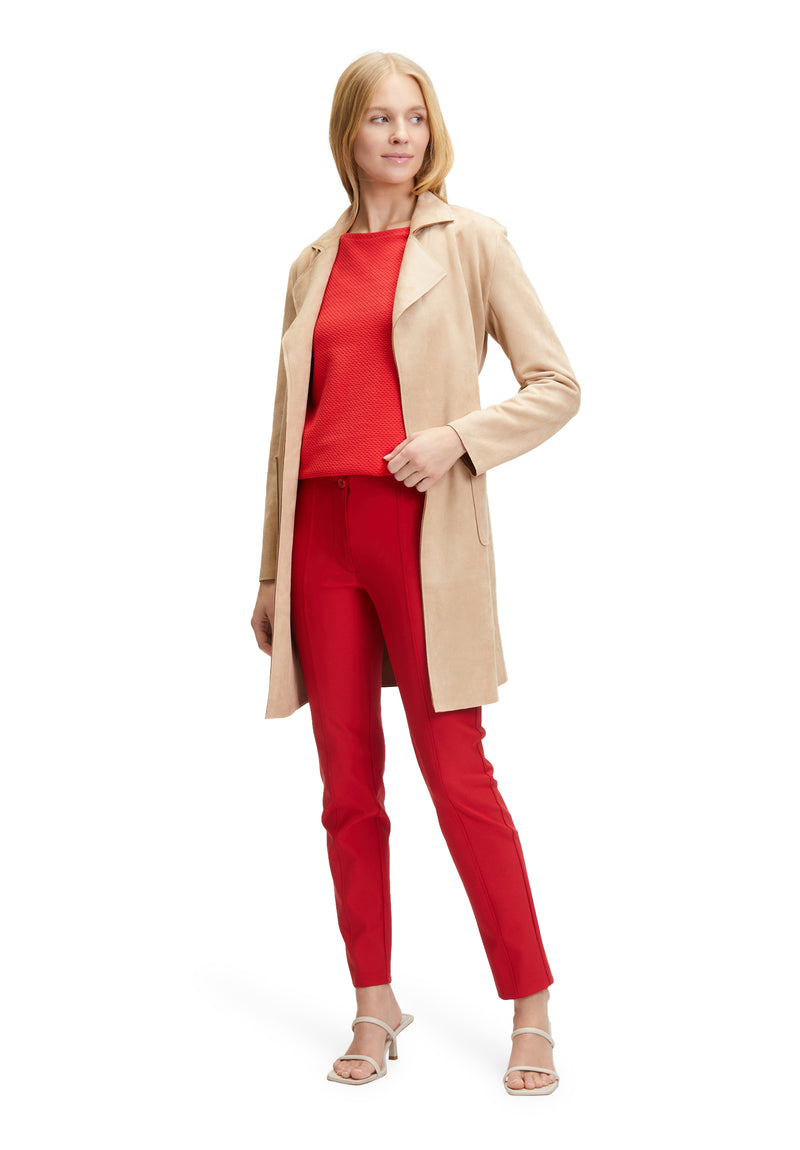 An image of the Betty Barclay Textured Top 3/4 Sleeve