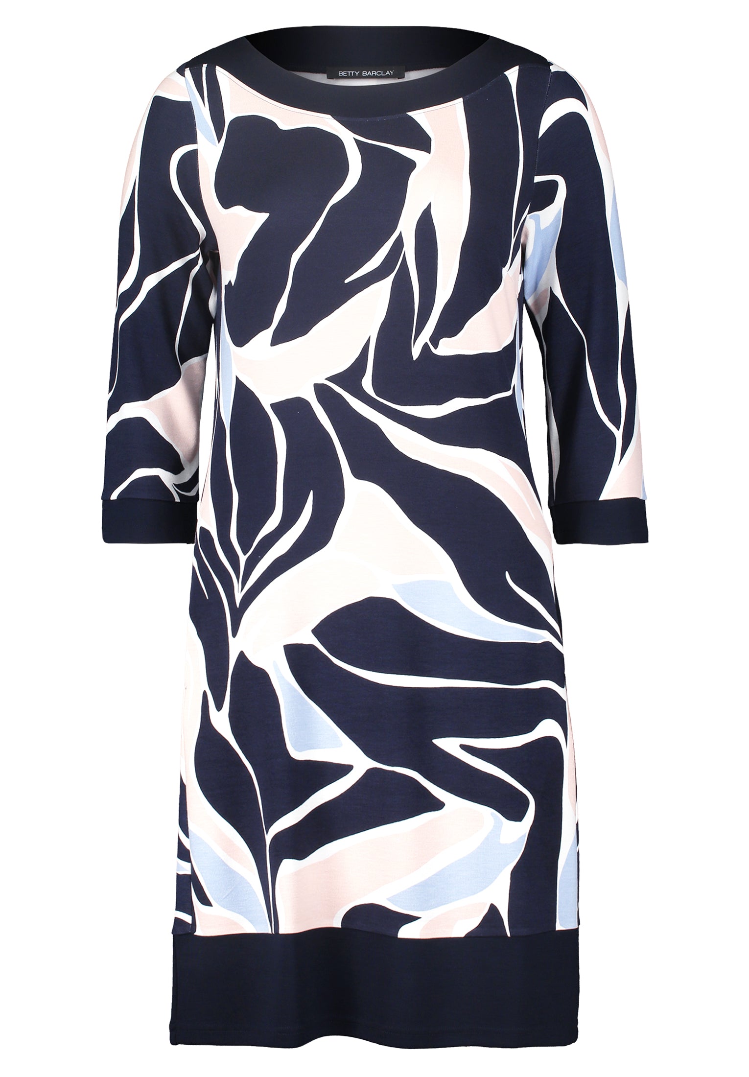 An image of the Betty Barclay Patterned 3/4 Sleeve Dress