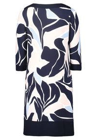 An image of the Betty Barclay Patterned 3/4 Sleeve Dress