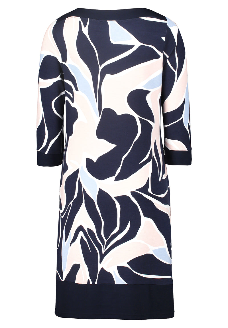 An image of the Betty Barclay Patterned 3/4 Sleeve Dress