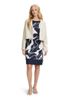 An image of the Betty Barclay Patterned 3/4 Sleeve Dress