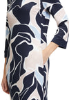 An image of the Betty Barclay Patterned 3/4 Sleeve Dress