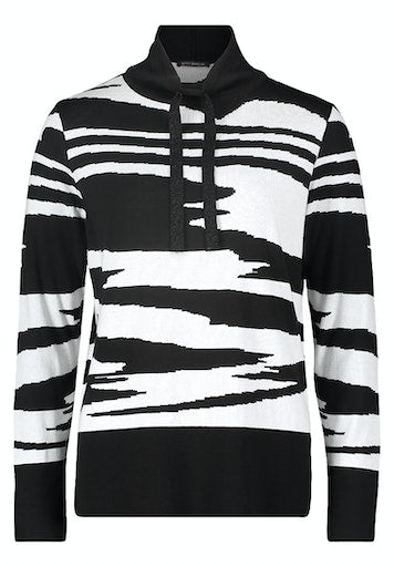 An image of the Betty Barclay Drawstring Neck Jumper