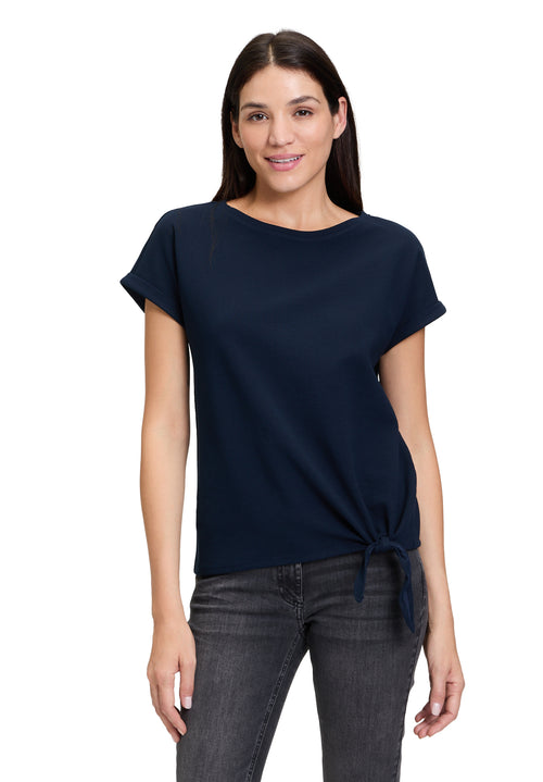 An image of the Betty Barclay Tie Detail Top