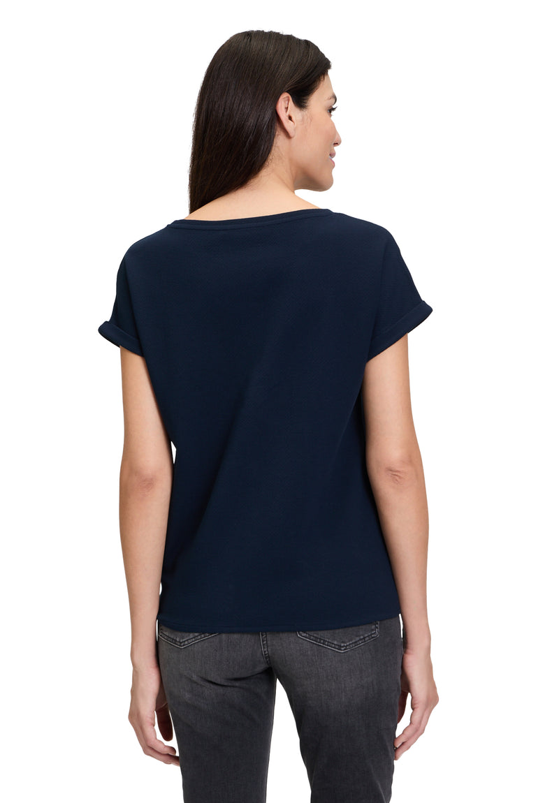 An image of the Betty Barclay Tie Detail Top