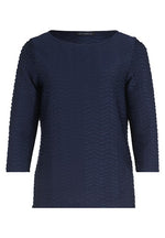 An image of the Betty Barclay Structured Shirt With Boat Neck