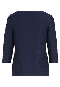 An image of the Betty Barclay Structured Shirt With Boat Neck