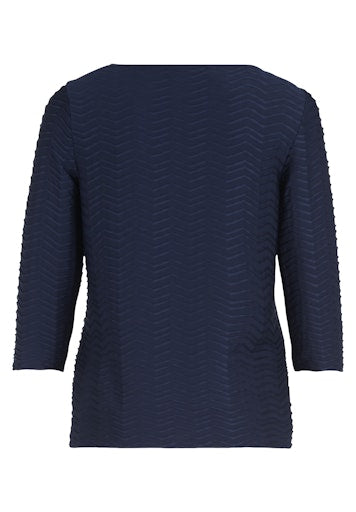 An image of the Betty Barclay Structured Shirt With Boat Neck
