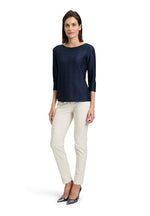 An image of the Betty Barclay Structured Shirt With Boat Neck