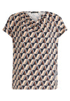 An image of the Betty Barclay Cowl Neck Top