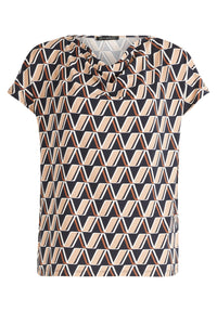 An image of the Betty Barclay Cowl Neck Top