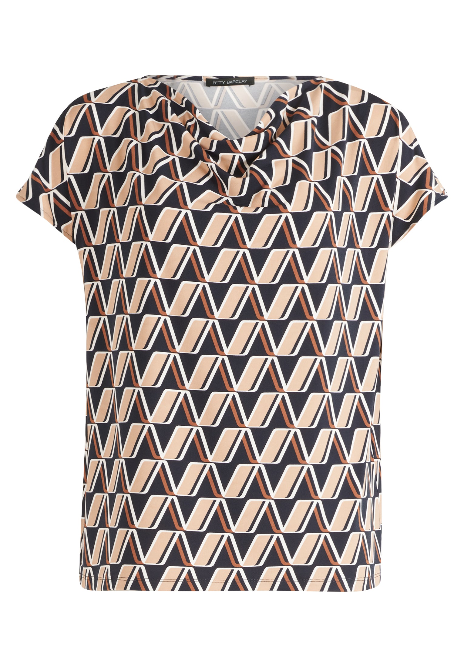An image of the Betty Barclay Cowl Neck Top
