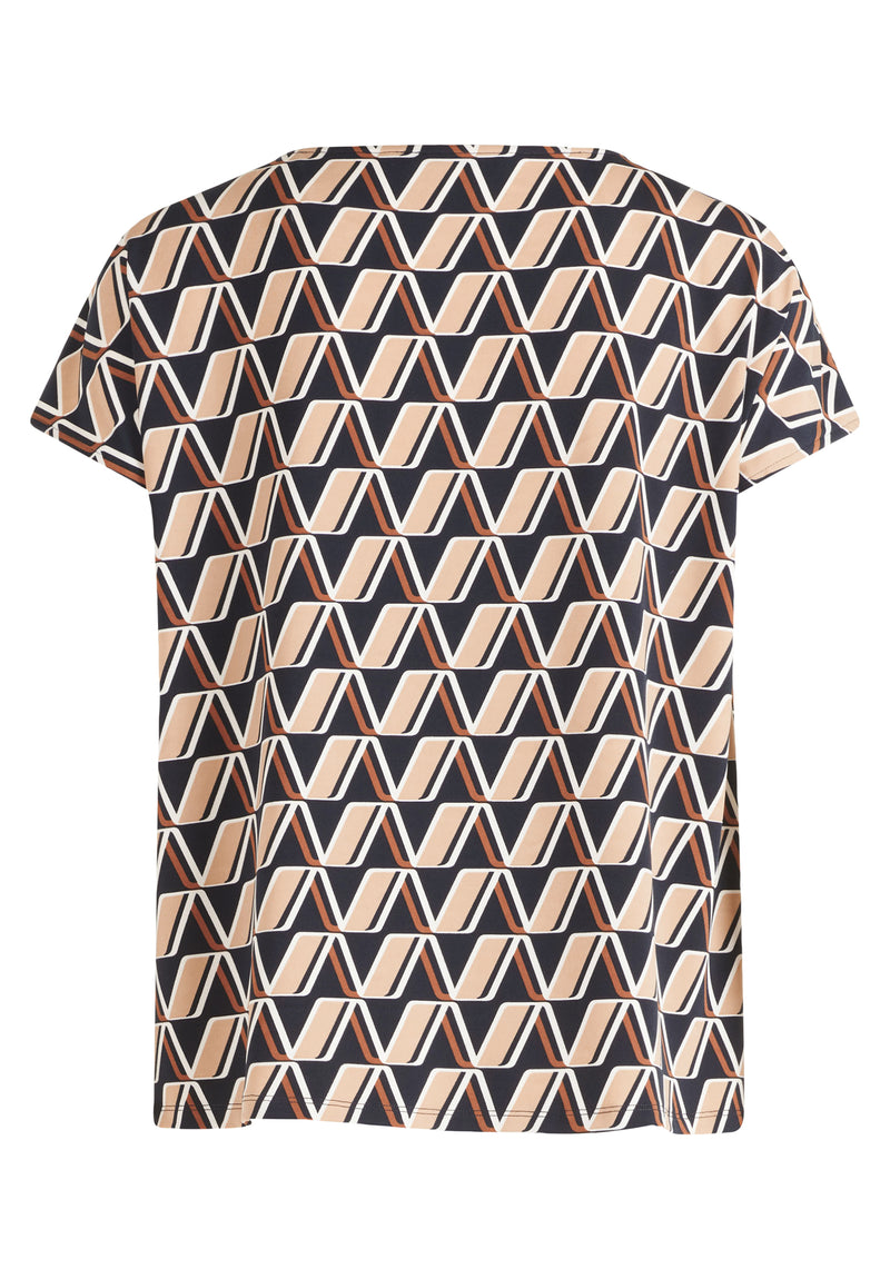 An image of the Betty Barclay Cowl Neck Top