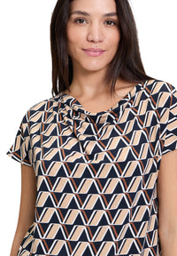 An image of the Betty Barclay Cowl Neck Top
