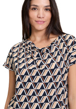 An image of the Betty Barclay Cowl Neck Top