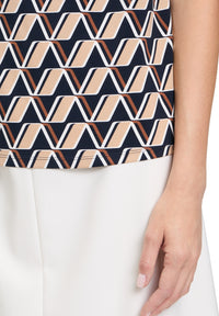An image of the Betty Barclay Cowl Neck Top
