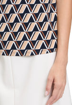 An image of the Betty Barclay Cowl Neck Top