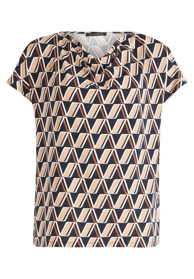 An image of the Betty Barclay Cowl Neck Top