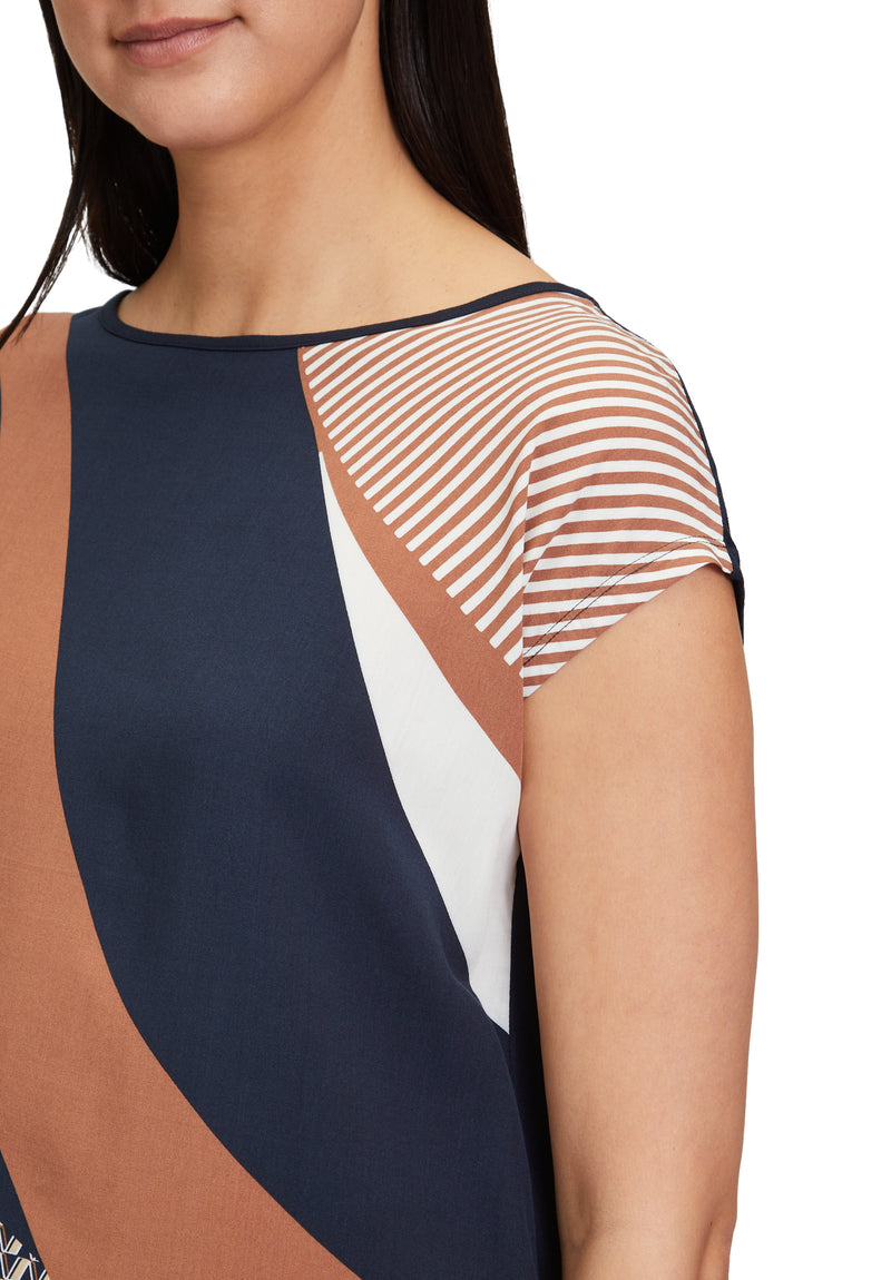 An image of the Betty Barclay Patterned T-Shirt