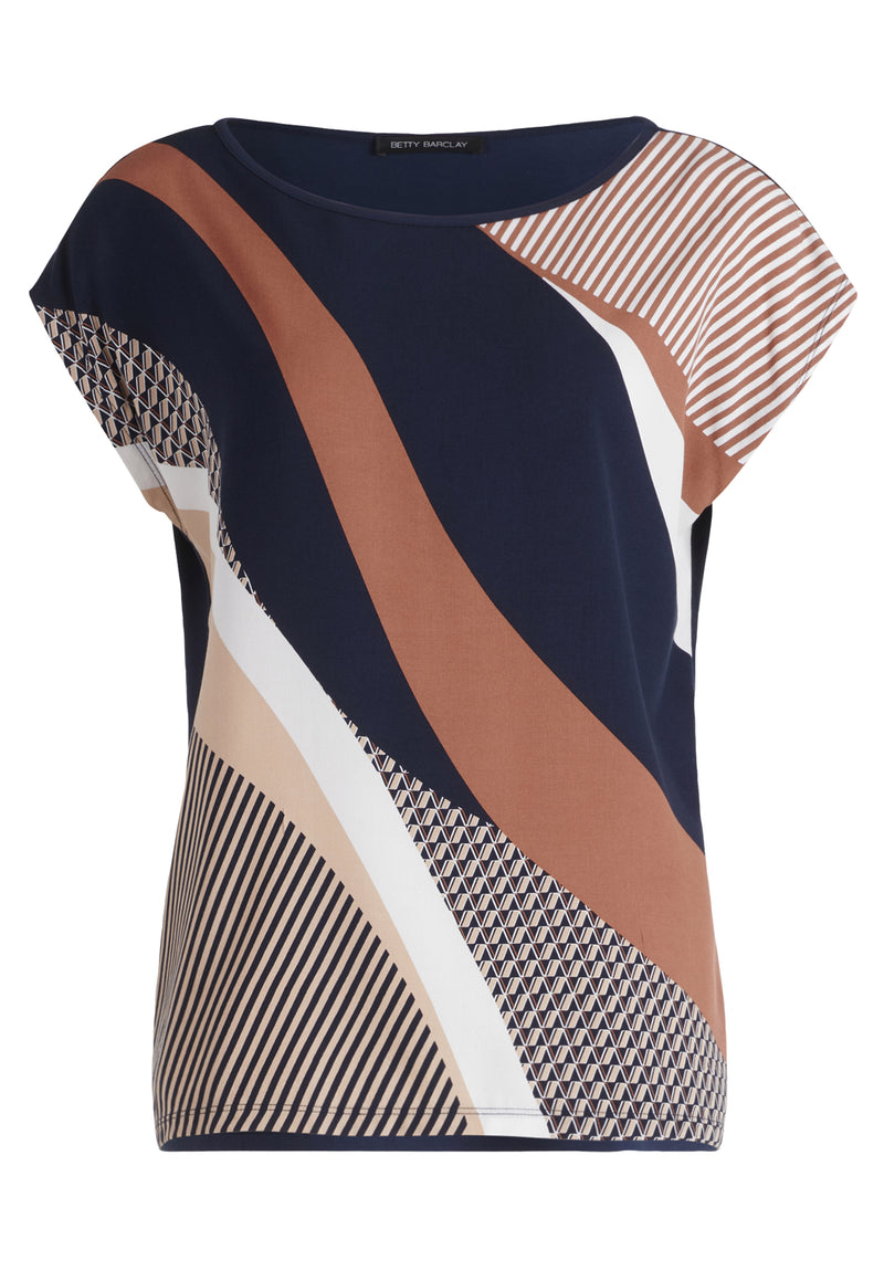 An image of the Betty Barclay Patterned T-Shirt
