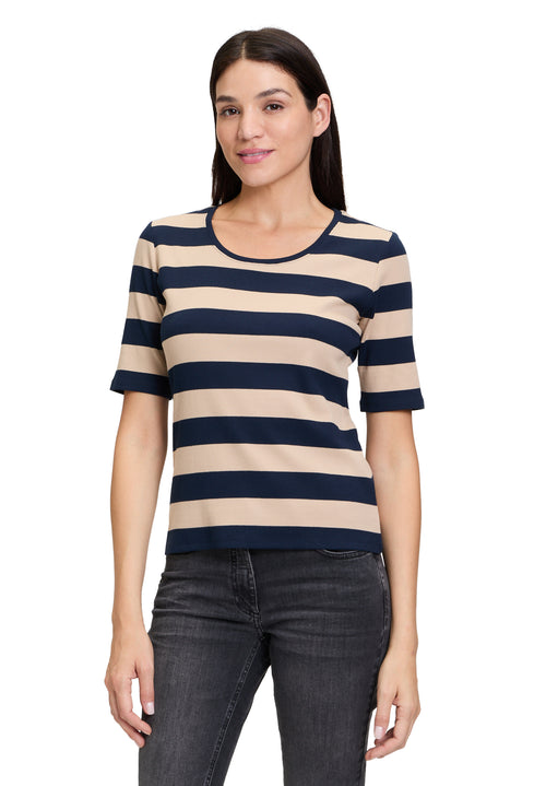 An image of the Betty Barclay Striped T-Shirt