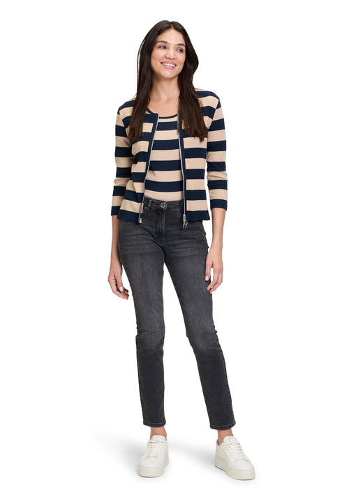 An image of the Betty Barclay Striped T-Shirt