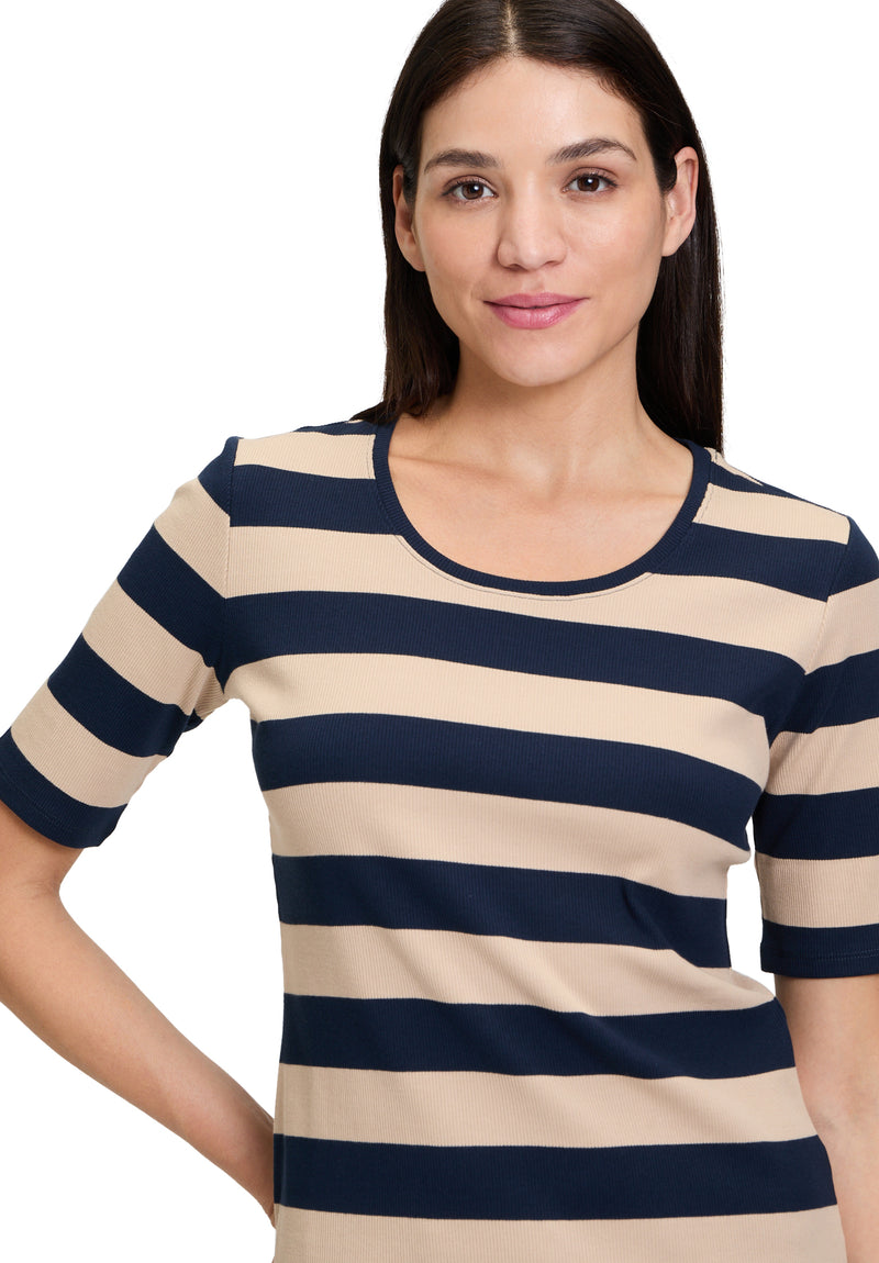 An image of the Betty Barclay Striped T-Shirt
